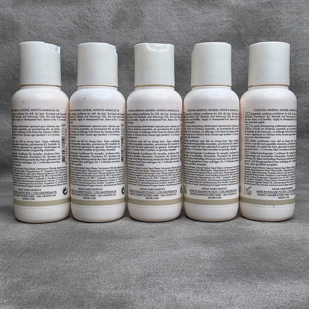 (X5) Keune Care Satin Oil Conditioner 2.7 fl oz ea Travel Size